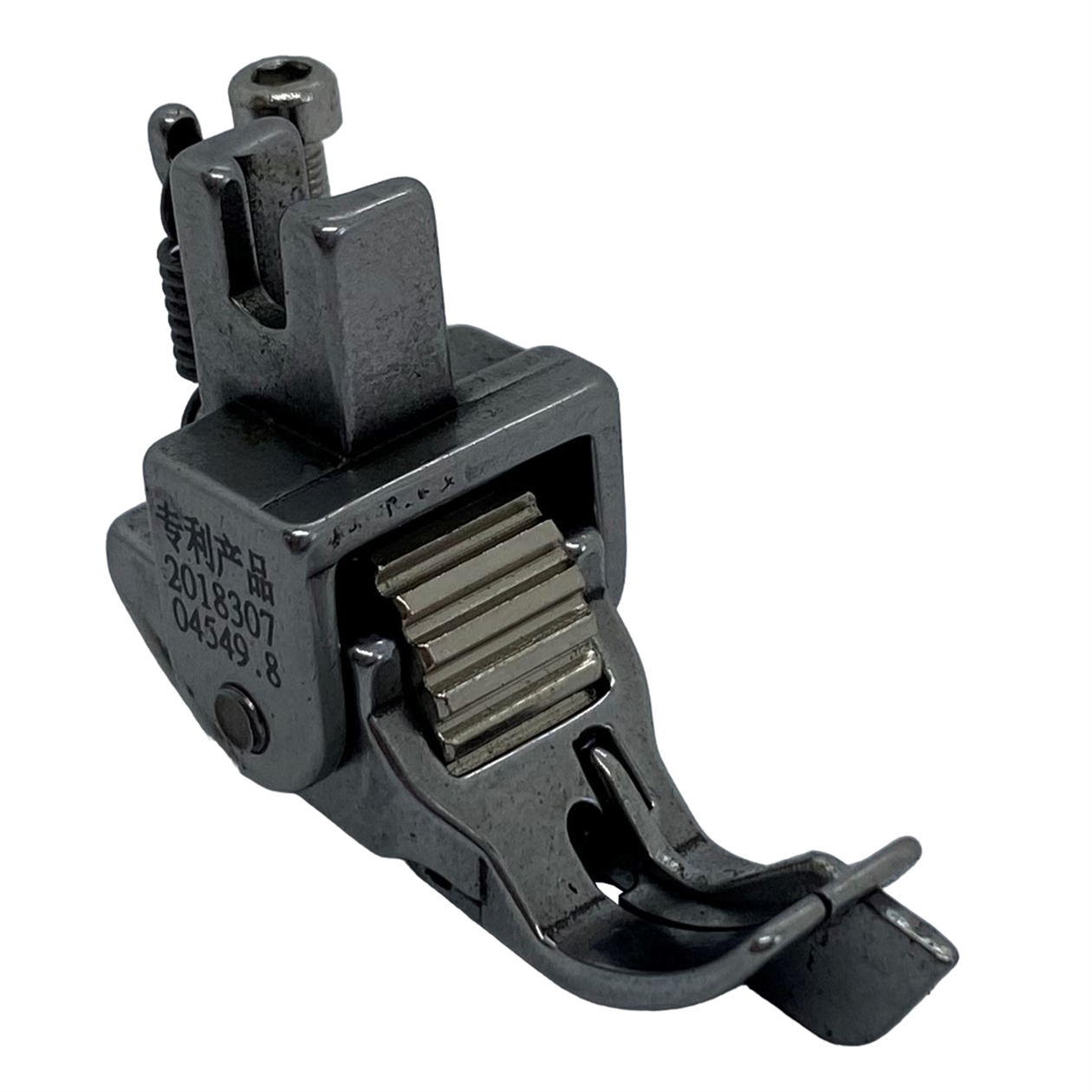 Ayak ÇeşitleriHard SteelDüz Makine Sp-18 Model Tırnaklı Çima Metal Teker Ayak / HS-GL04 1/32