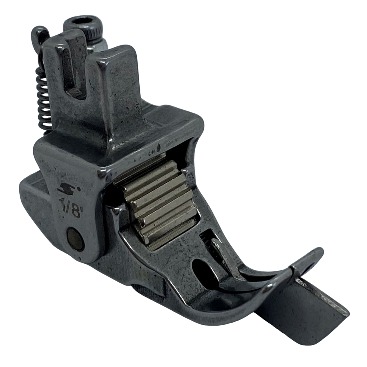 Ayak ÇeşitleriHard SteelDüz Makine Sp-18 Model Tırnaklı Çima Metal Teker Ayak / HS-GL04 1/8