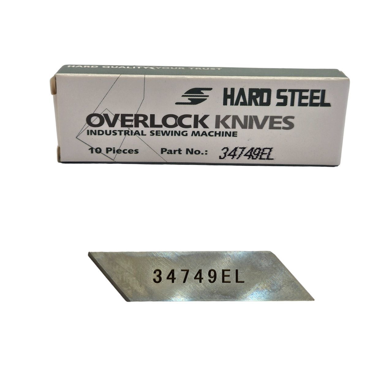 Bıçak ÇeşitleriHard SteelJuki Reçme Soldan Bıçaklı Alt Bıçak / 34749EL 10ADET