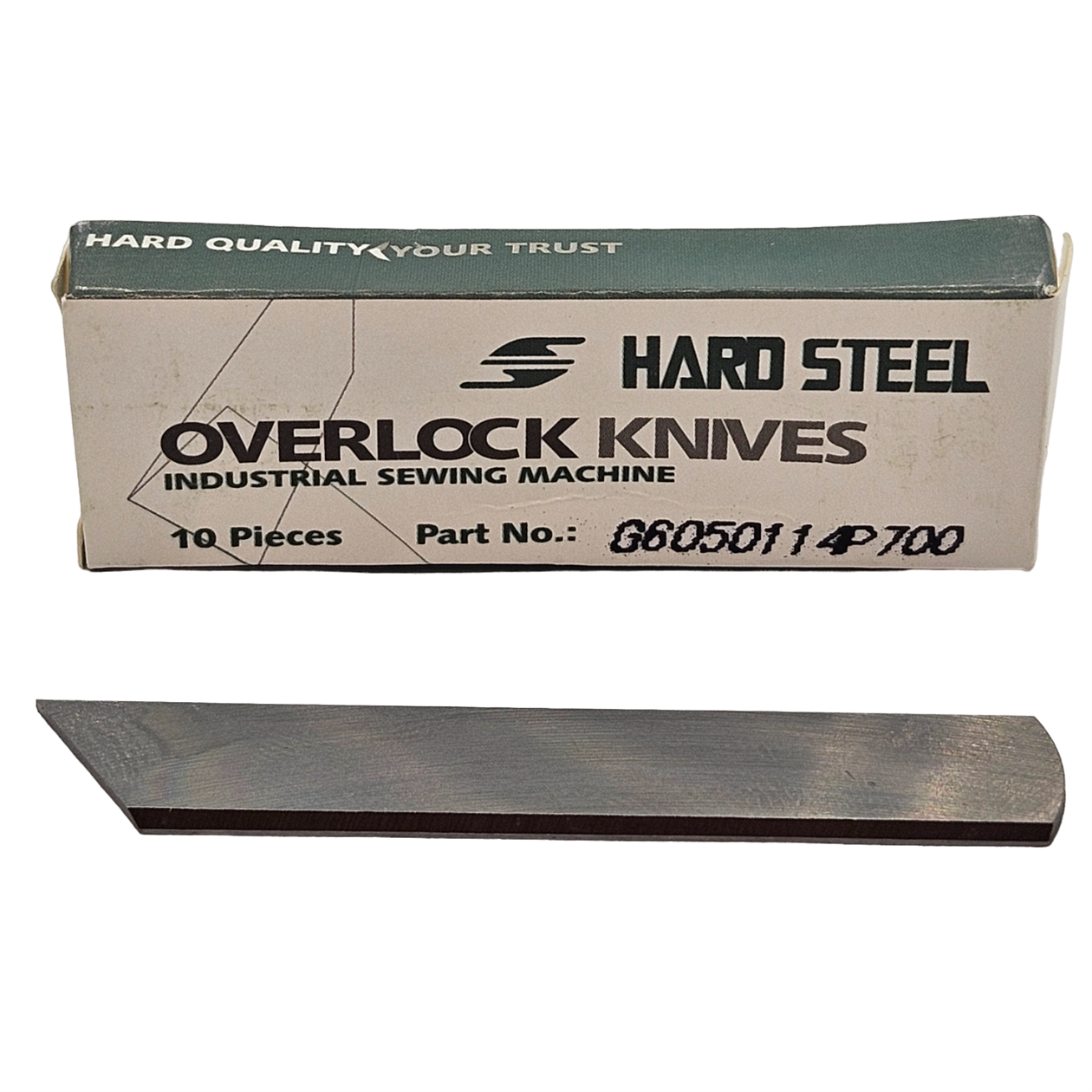 Bıçak ÇeşitleriHard SteelKingtex Overlok Kot Alt Bıçak/ G6050114P700 10ADET