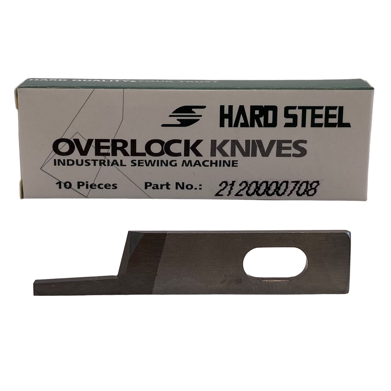 Bıçak ÇeşitleriHard SteelKingtex Overlok UH8000 Üst Bıçak 10 Adet / 2120000708
