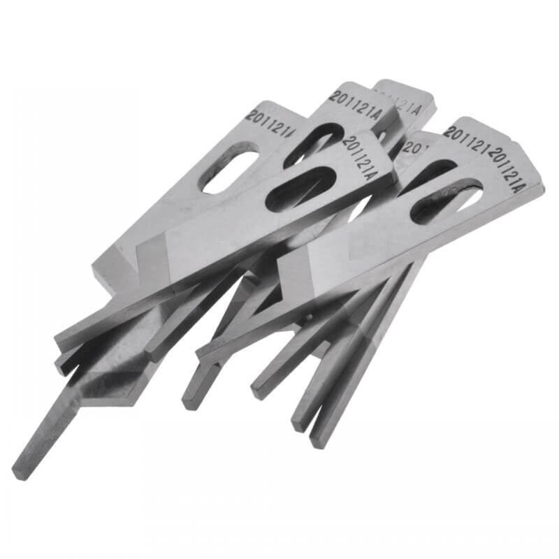 Bıçak ÇeşitleriHard SteelPegasus Overlok Üst Elmas Bıçak/ 201121ANS 10ADET