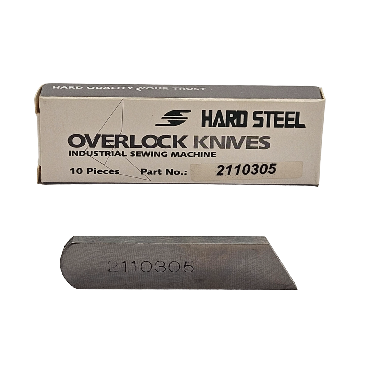 Bıçak ÇeşitleriHard SteelYamato Overlok Alt Bıçak/ 2110305 10ADET