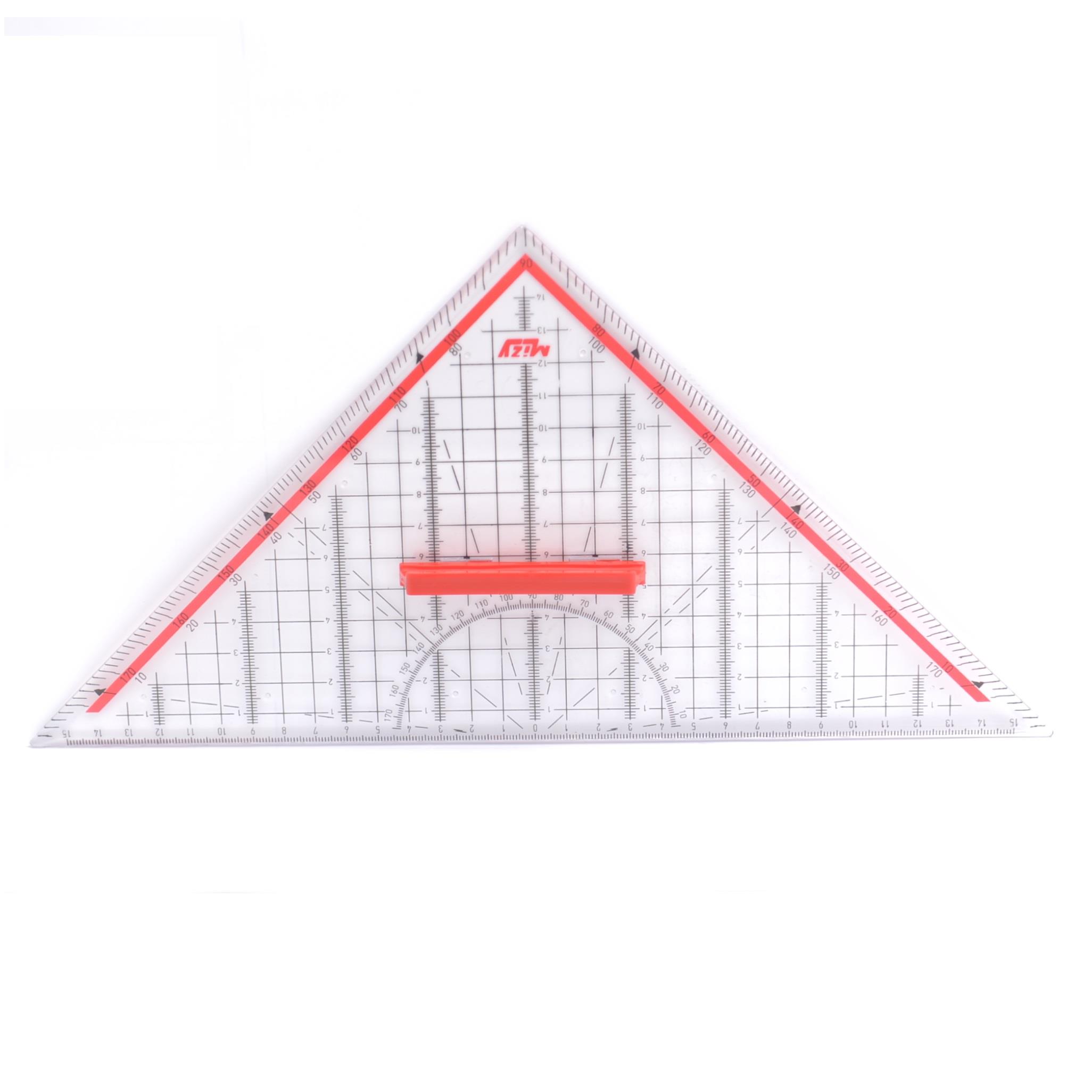 Cetvel ÇeşitleriMizyGeoderik Üçgen Cetvel 32cm (Kutusuz) / TR-500