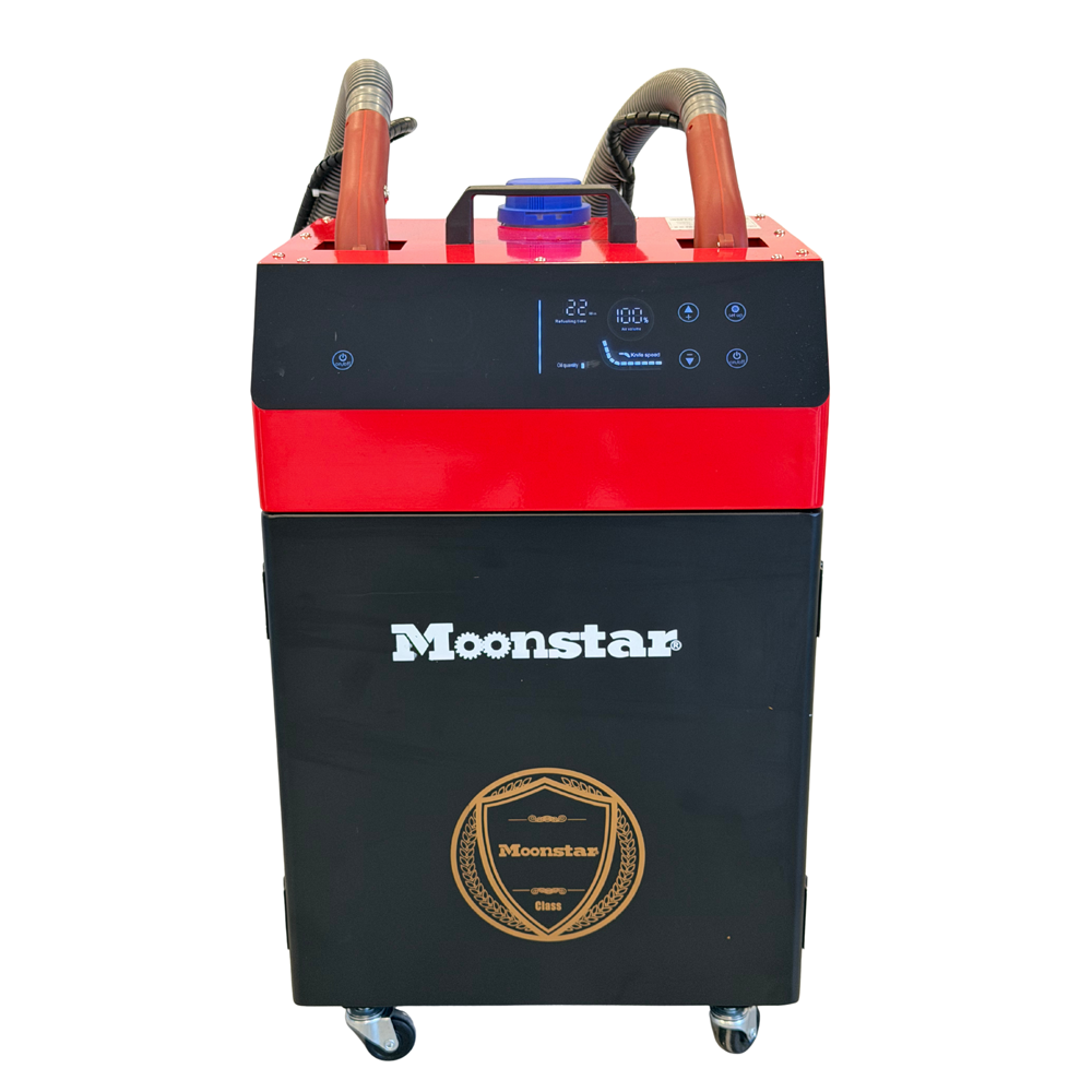 Kesim Makineleri ve EkipmanlarıMoonstarİplik Temizleme Makinesi 2 Motor 2 Kol (Dokunmatik Ekranlı) / PLS-1977L