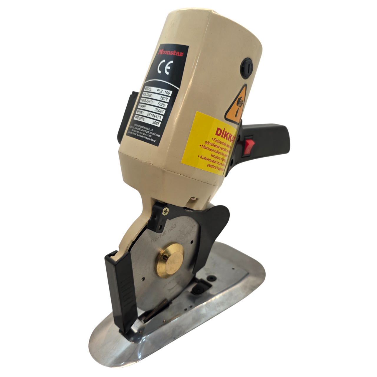 Kesim Makineleri ve EkipmanlarıMoonstarYuvarlak Kumaş Kesim Motoru 350W / PLS-100 (YCM-40)