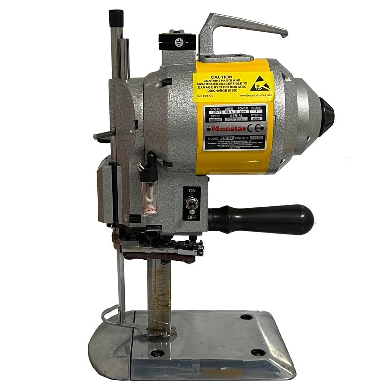 Kesim Makineleri ve EkipmanlarıMoonstarDik Kumaş Kesim Motoru 370W Sarı Kafa / PLS-108 5İNÇ