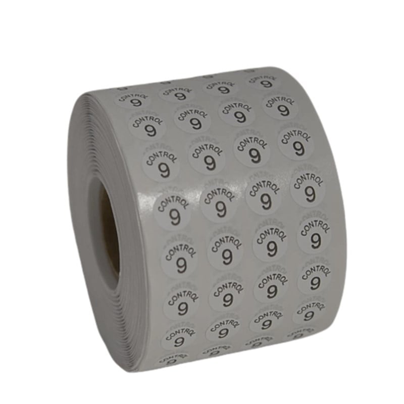 Etiket ÇeşitleriMoonstarEtiketleme Makinesi Kontrol Etiket 9 No