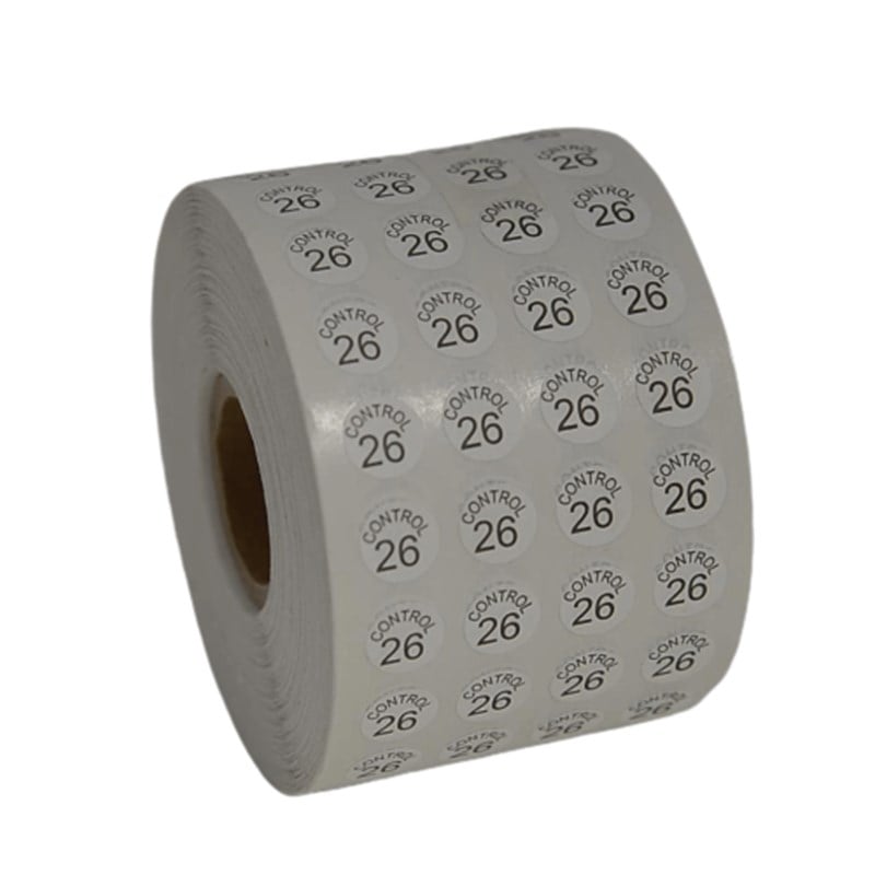 Etiket ÇeşitleriMoonstarEtiketleme Makinesi Kontrol Etiket 26 No