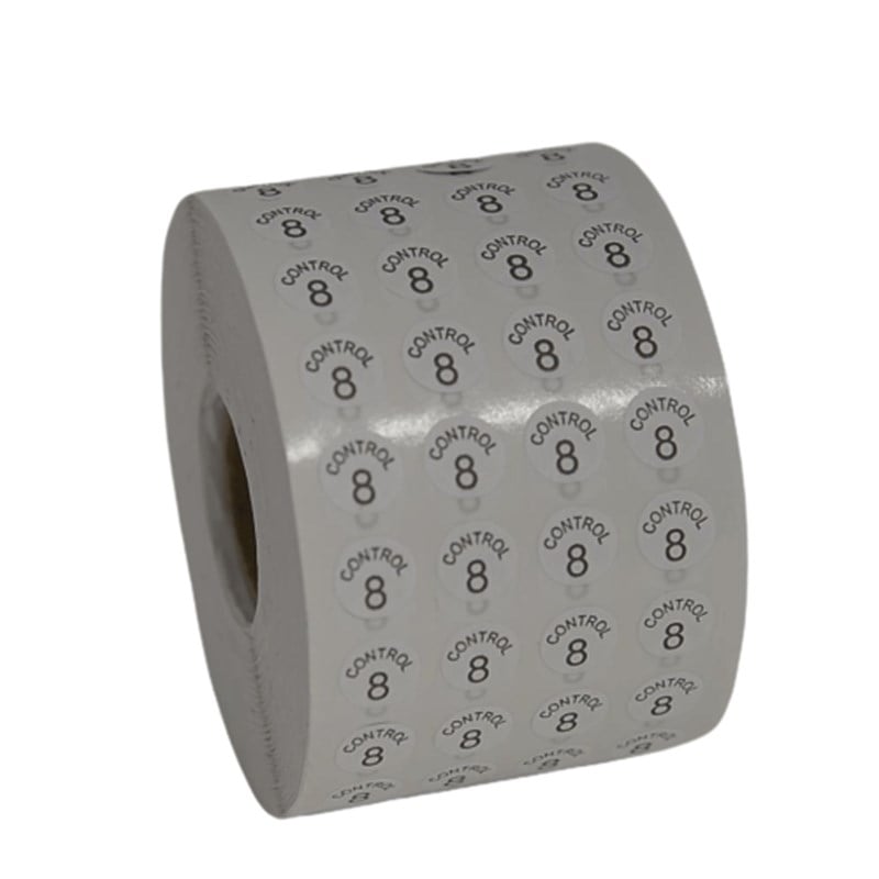 Etiket ÇeşitleriMoonstarEtiketleme Makinesi Kontrol Etiket 8 No