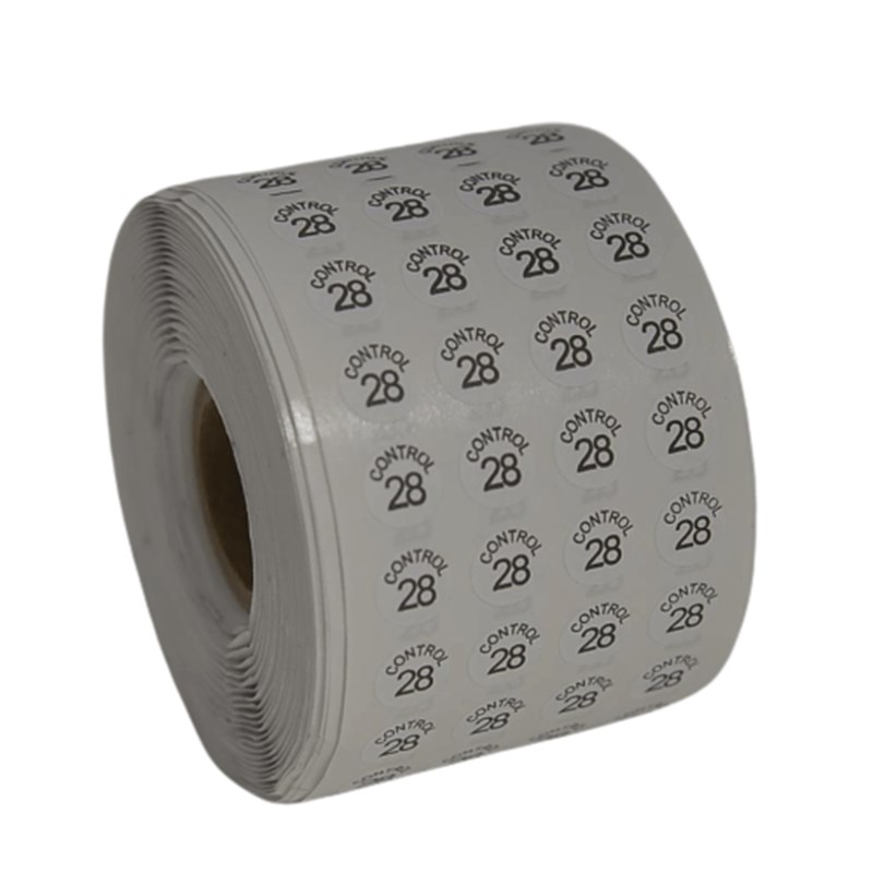 Etiket ÇeşitleriMoonstarEtiketleme Makinesi Kontrol Etiket 28 No