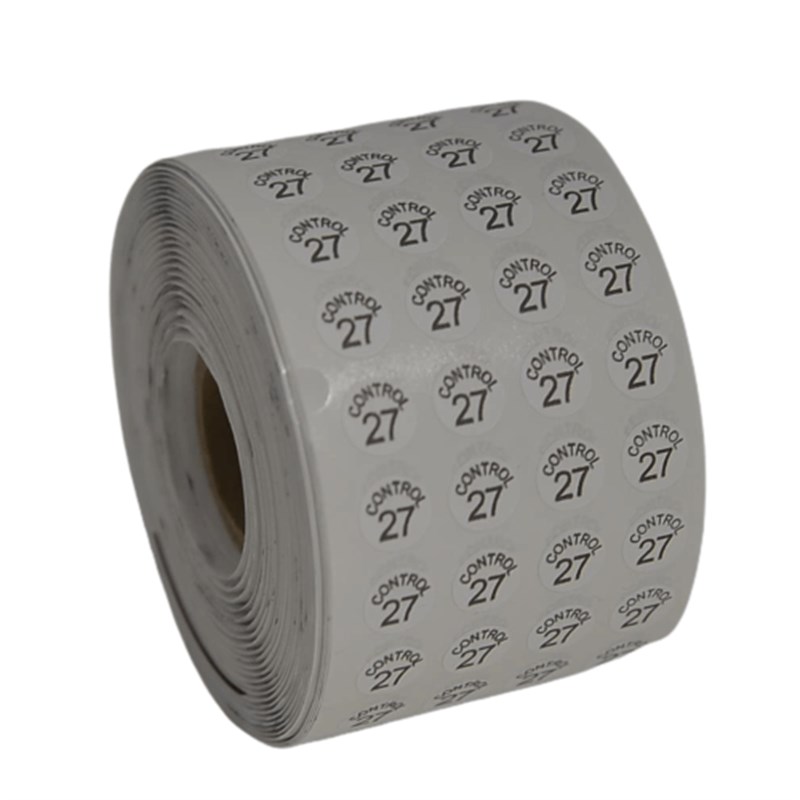 Etiket ÇeşitleriMoonstarEtiketleme Makinesi Kontrol Etiket 27 No