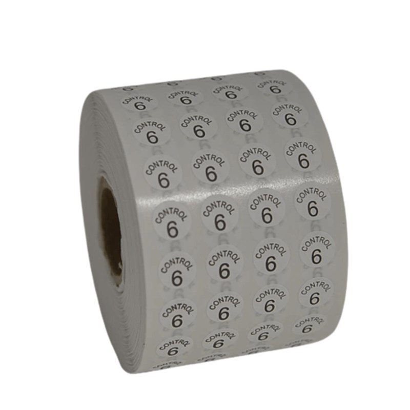Etiket ÇeşitleriMoonstarEtiketleme Makinesi Kontrol Etiket 6 No