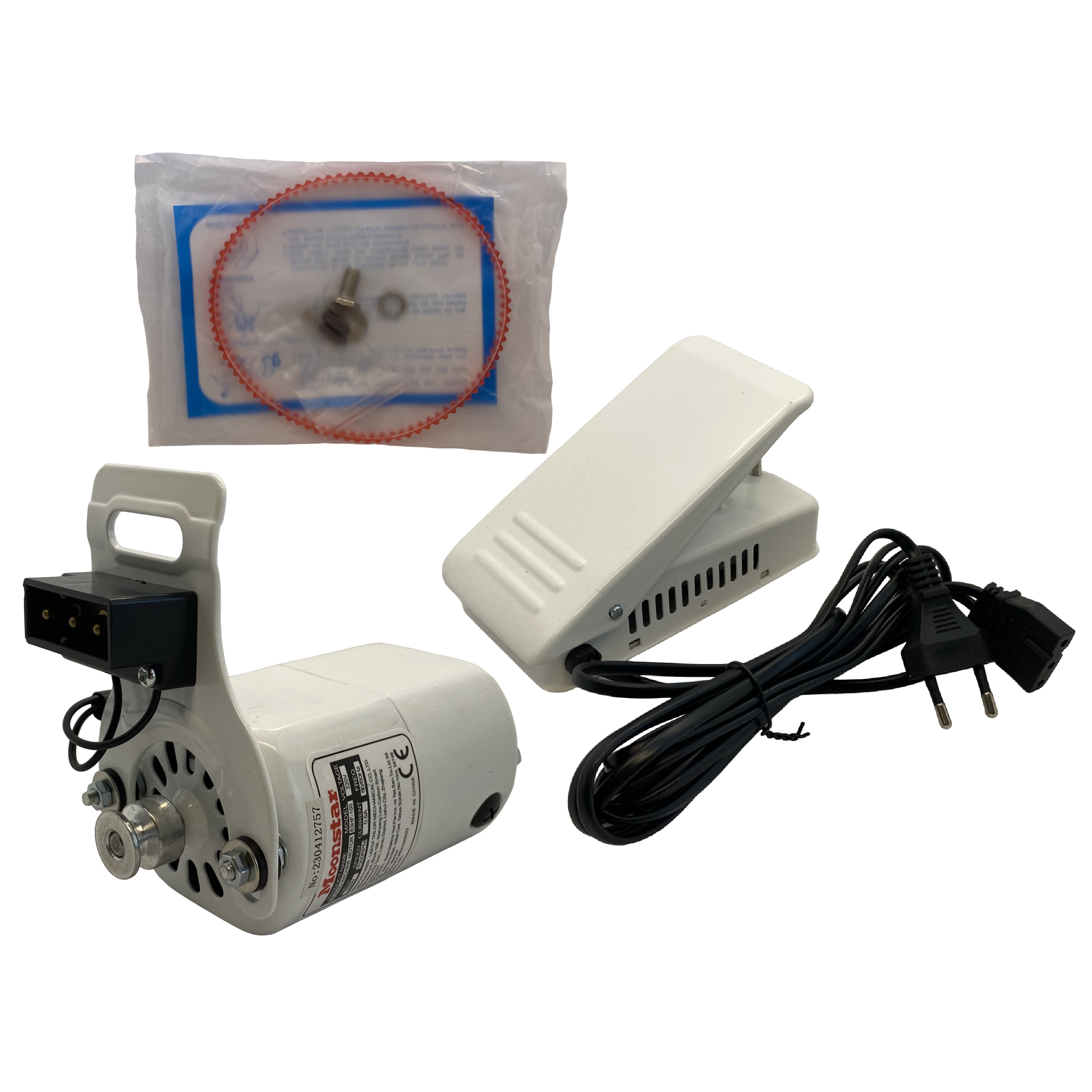 Sarf Malzeme ÇeşitleriMoonstarEv Tipi Aile Dikiş Makinesi Motoru (Beyaz) 220V - 100W / 63HF-100