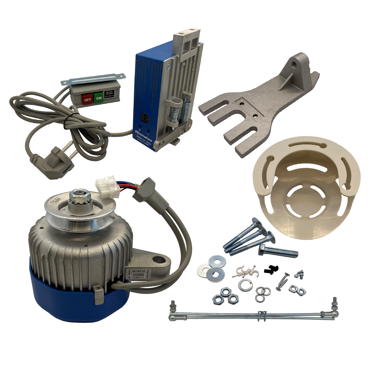 Motor ÇeşitleriMoonstarServo Motor 550W Senkronsuz (İğne Pozisyonsuz) / TH-550DA-T9