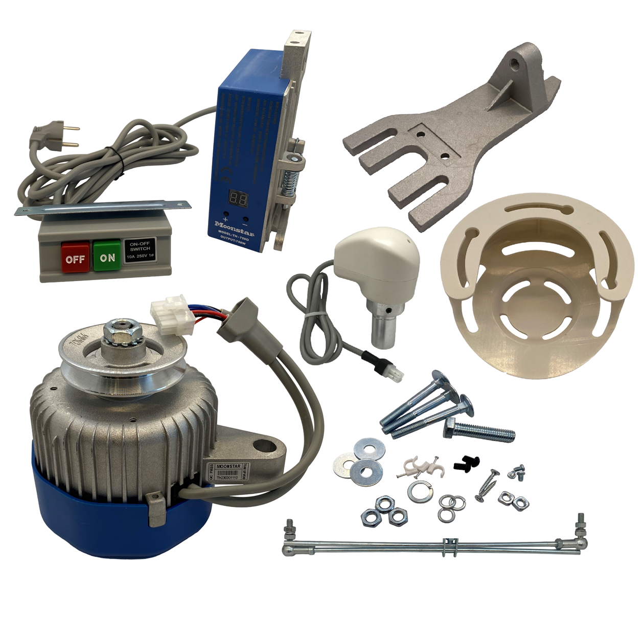 Motor ÇeşitleriMoonstarServo Motor 750W Senkronlu (İğne Pozisyonlu) / TH-750D-T9