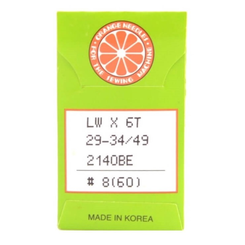 Etek Baskı İğnesiOrangeEtek Baskı İğnesi/LWX6T 8/60 10 Adet