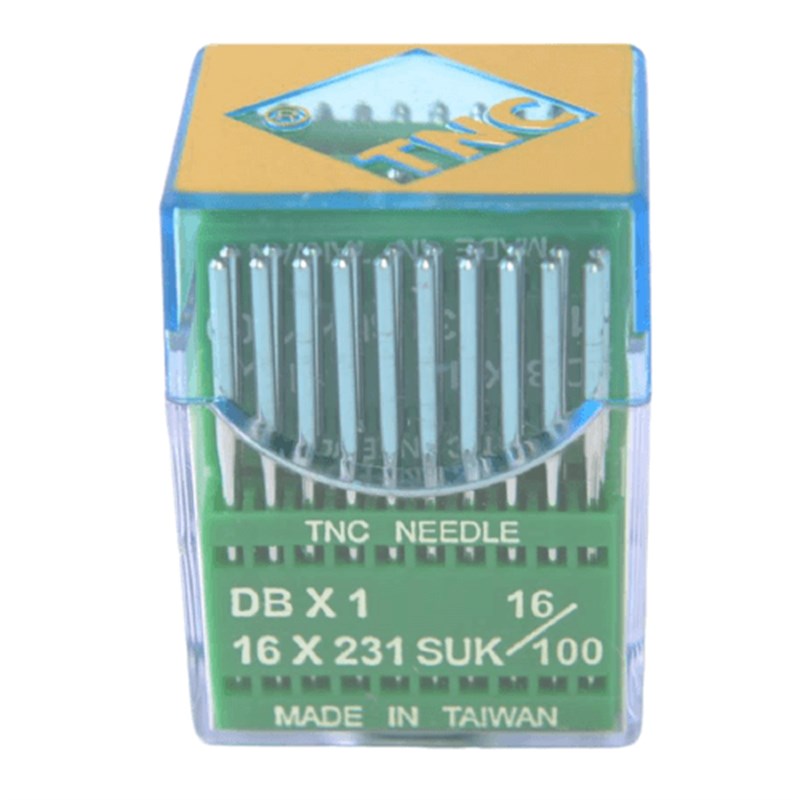 Düz Dikiş İğnesiTNCDüz Makine İnce Dip Dikiş İğnesi / DBX1 SUK 16/100 100ADET