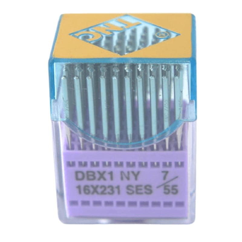 Düz Dikiş İğnesiTNCDüz Makine İnce Dip Dikiş İğnesi / DBX1 SES 7/55 100ADET