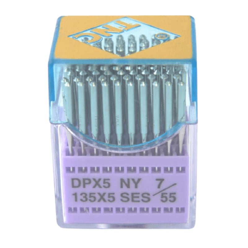 Düz Dikiş İğnesiTNCDüz Makine Kalın Dip Dikiş İğnesi / DPX5 SES 7/55 100ADET