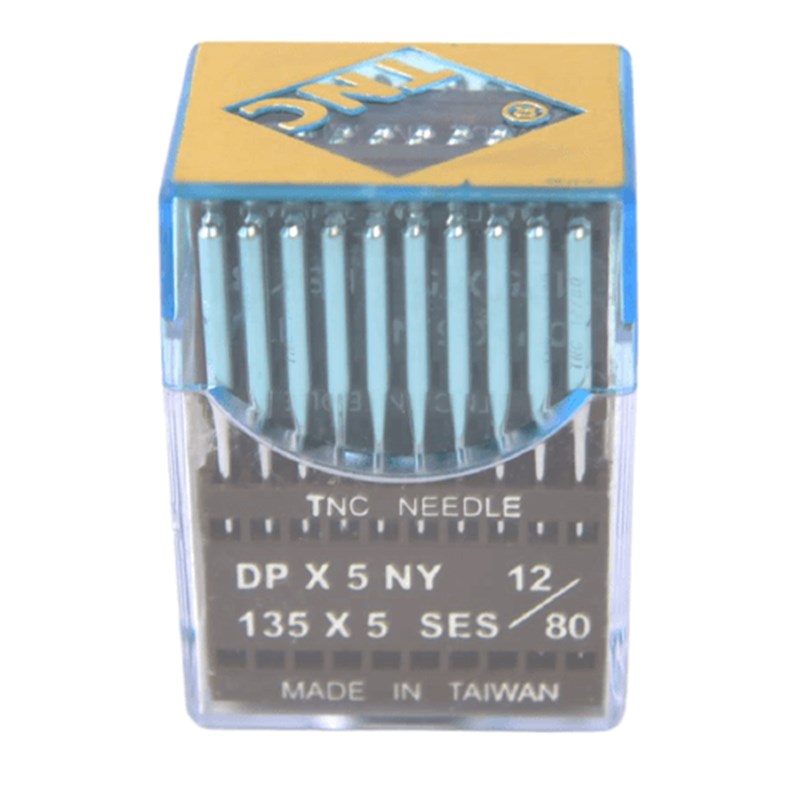 Düz Dikiş İğnesiTNCDüz Makine Kalın Dip Dikiş İğnesi / DPX5 SES 12/80 100ADET