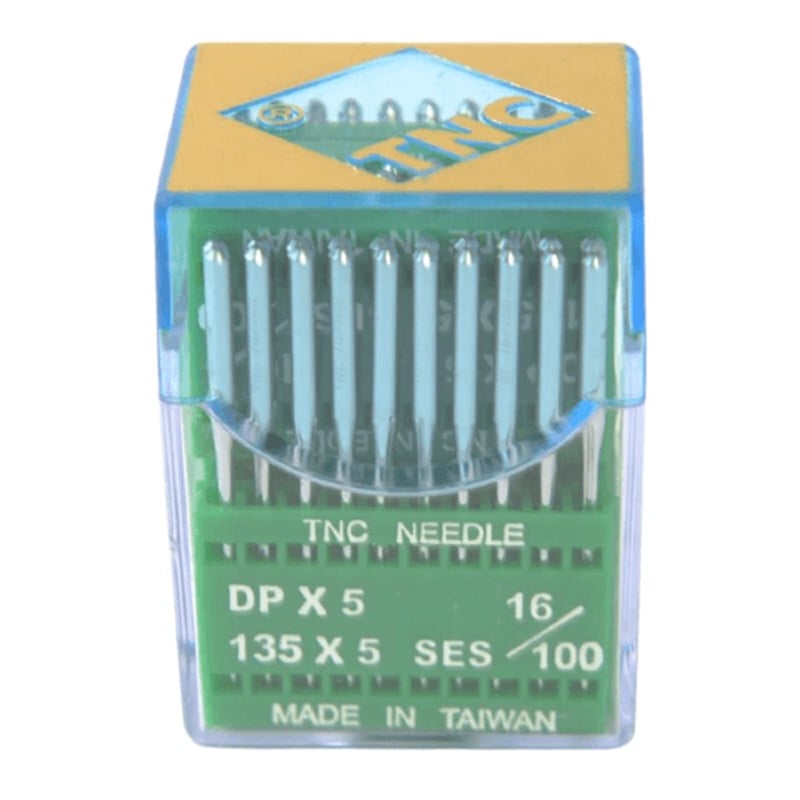 Düz Dikiş İğnesiTNCDüz Makine Kalın Dip Dikiş İğnesi / DPX5 SES 16/100 100ADET