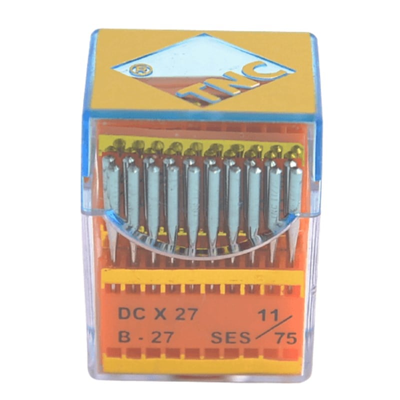 Overlok İğnesiTNCOverlok Yanmaz Dikiş İğnesi / DCX27 SES PVD 11/75 100ADET