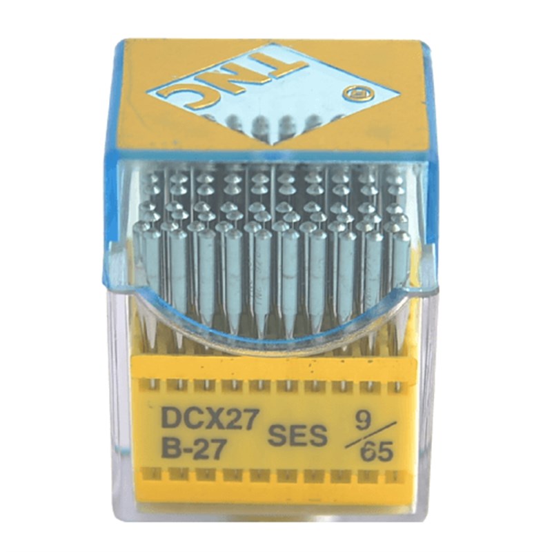 Overlok İğnesiTNCOverlok Yanmaz Dikiş İğnesi / DCX27 SES PVD 9/65 100ADET