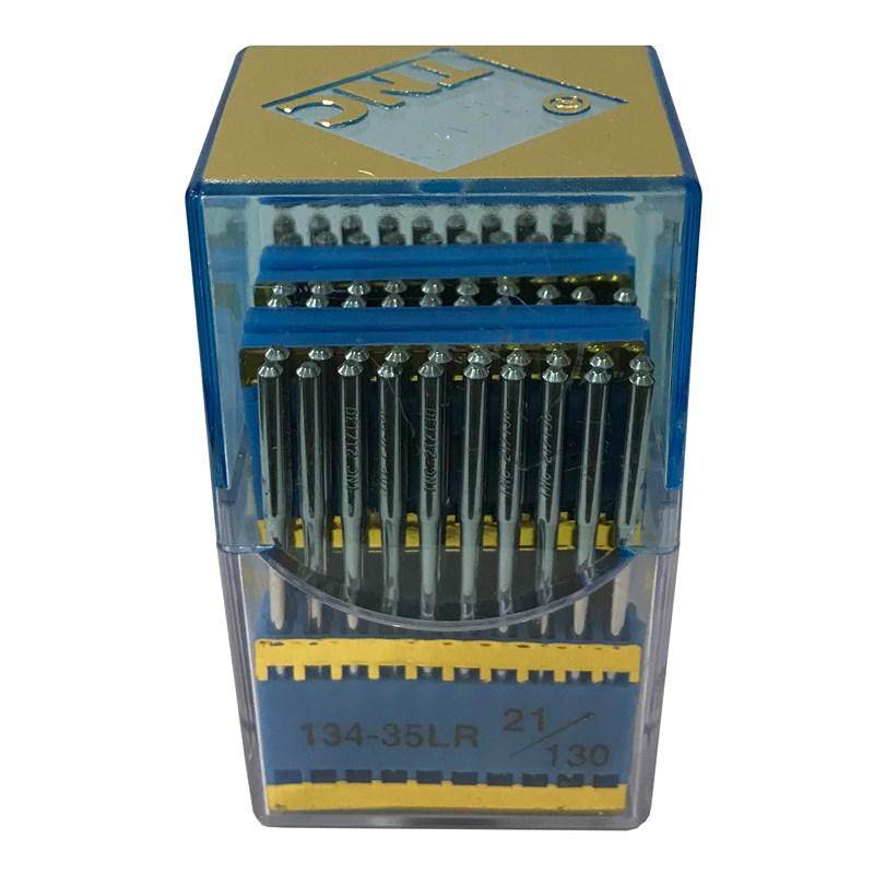 Saya İğnesiTNCSaya Baltalı Yanmaz Dikiş İğnesi /134-35LR(DPX35) SES PVD 21/130 100ADET