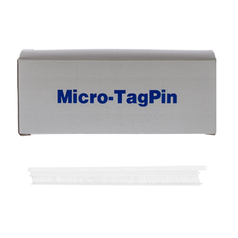 Kılçık Tabancaları ve EkipmanlarıMicro-TagpinEtiketleme Makinesi 4.4mm Micro Fine Kılçık Beyaz 10.000Adet