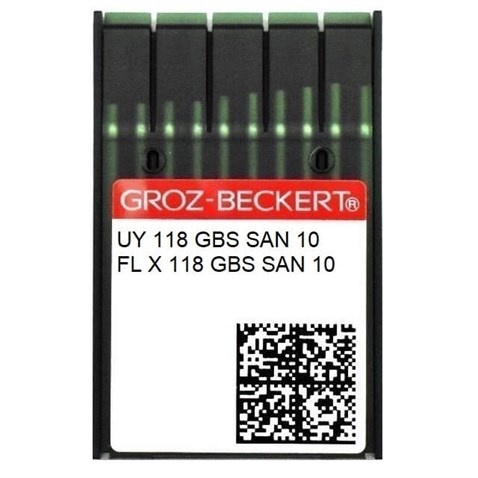 Lock İğnesiGroz BeckertUnion Lock İğnesi/UYX118 GBS SAN 10 11/75 100ADET