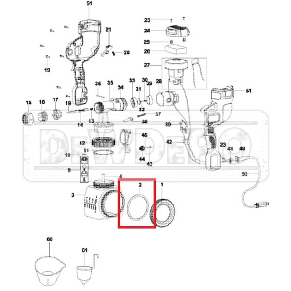 1004570-01 Black+Decker HVLP200 Conta