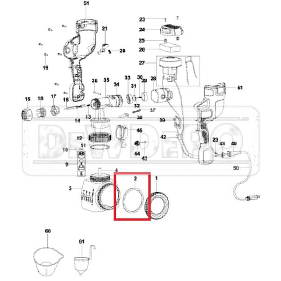 1004570-01 Black+Decker HVLP400 Conta