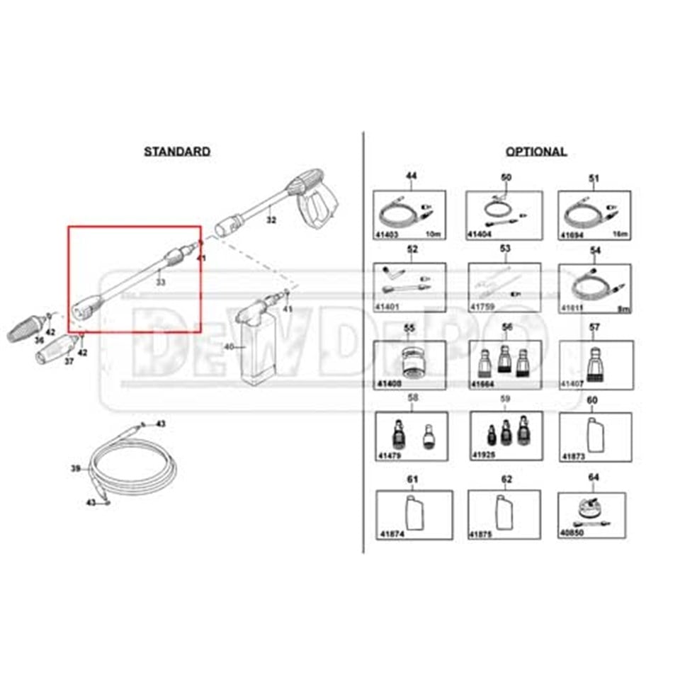 1004700-82 Black+Decker BXPW1500E Uzatma
