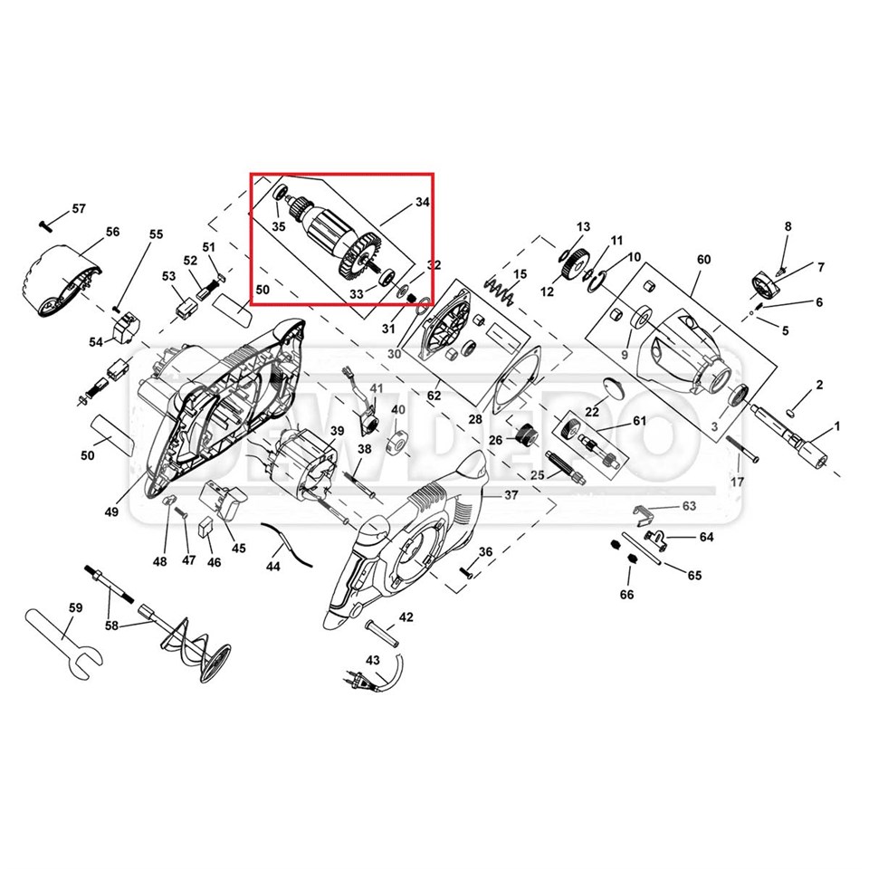 1004708-54 Stanley SDR1400 Endüvi