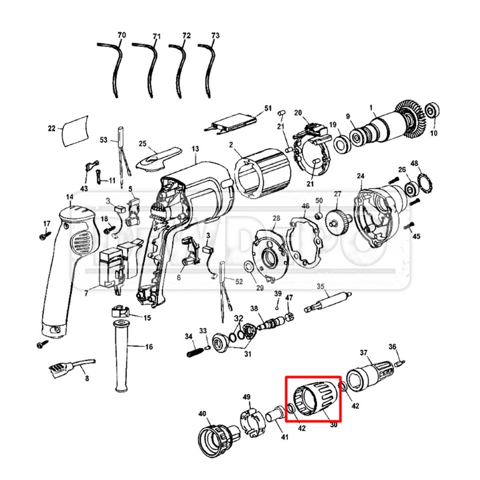 152492-01 Dewalt DW274K Ayar Bileziği