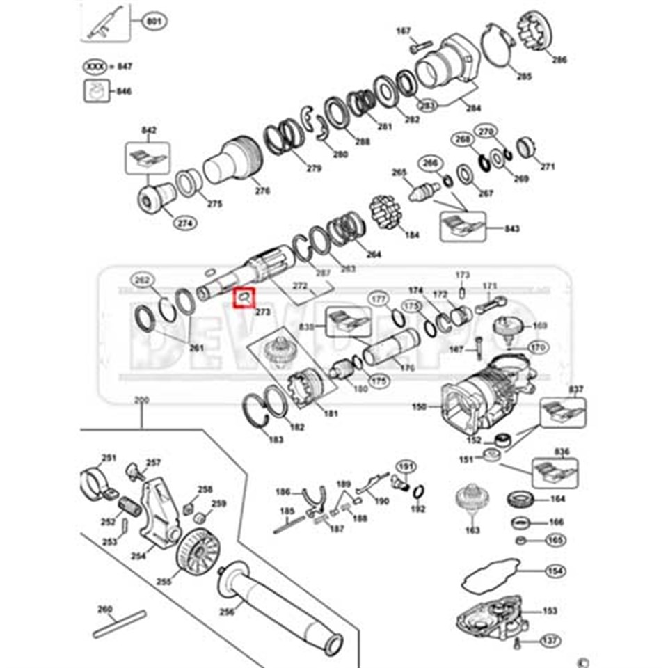 325878-00 Dewalt D25500 Pim