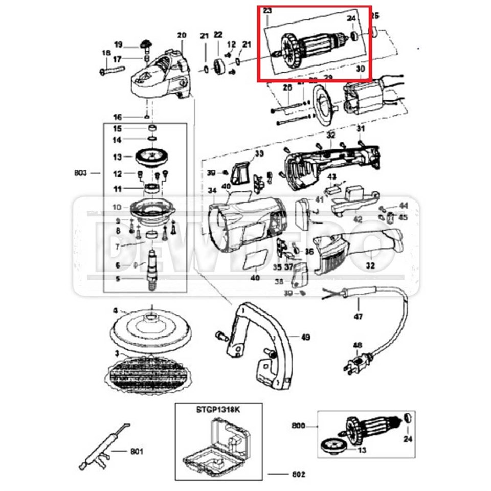 5140090-77 Stanley STGP1318K Endüvi