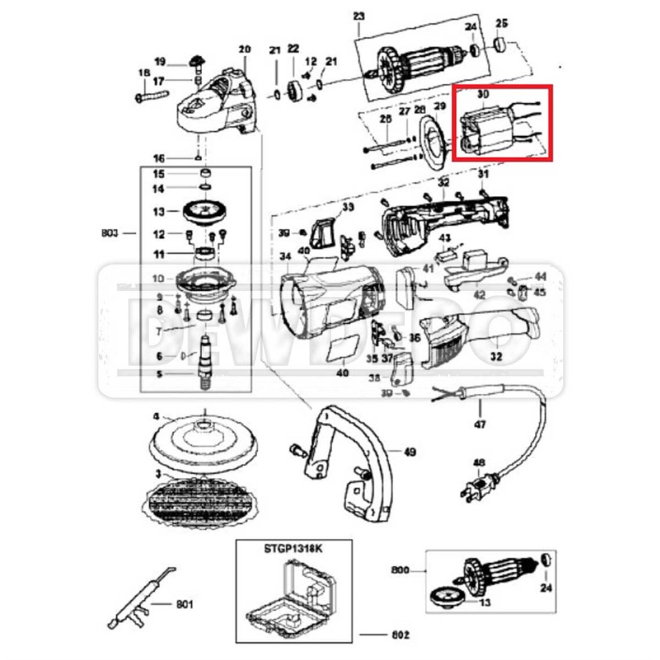 5140090-85 Stanley STGP1318K Yastık