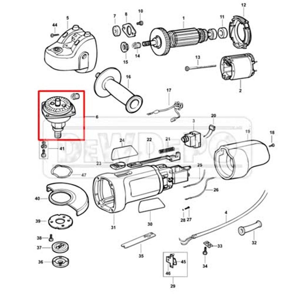 569165-00 Black+Decker CD115 Dişli Seti