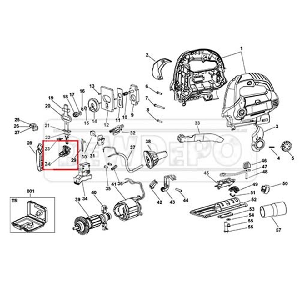 582593-00 Stanley STSJ0600 Bıçak Tutucu