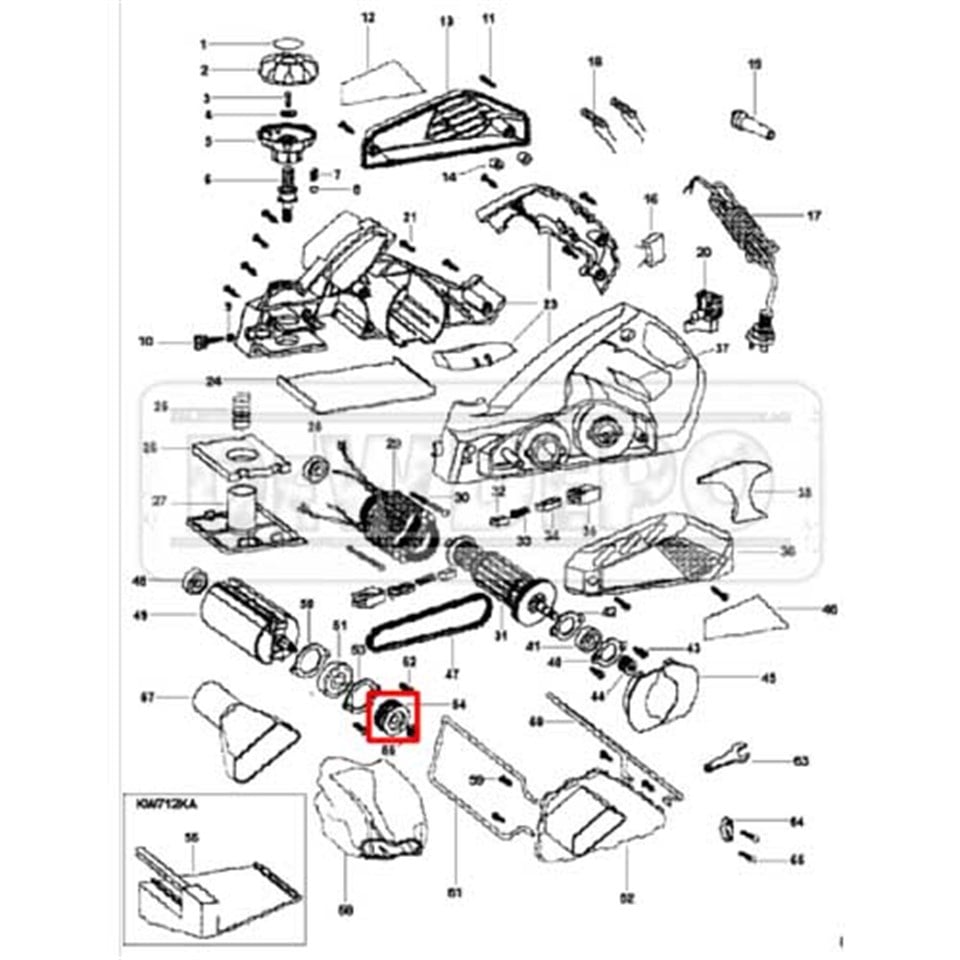596015-00 Black+Decker KW712 Makara
