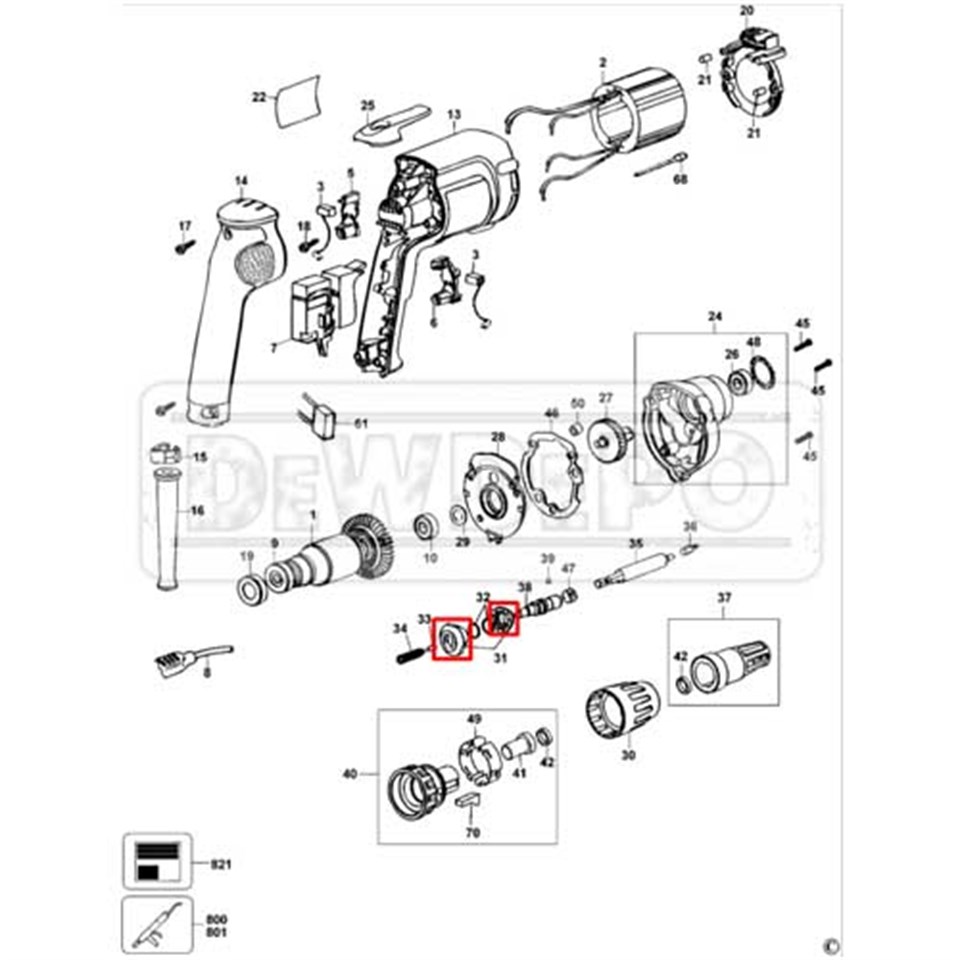 603478-00 Dewalt DW274 Kavrama