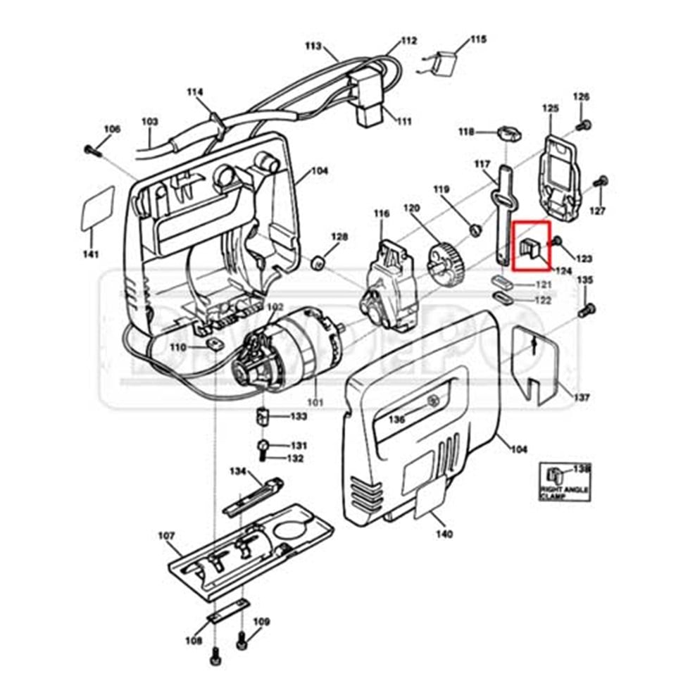847182 Black+Decker Bıçak Tutucu