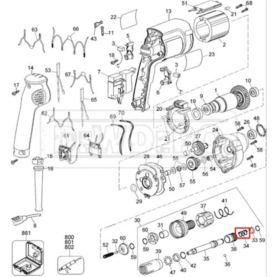 86134-00 Dewalt DW268 Yay