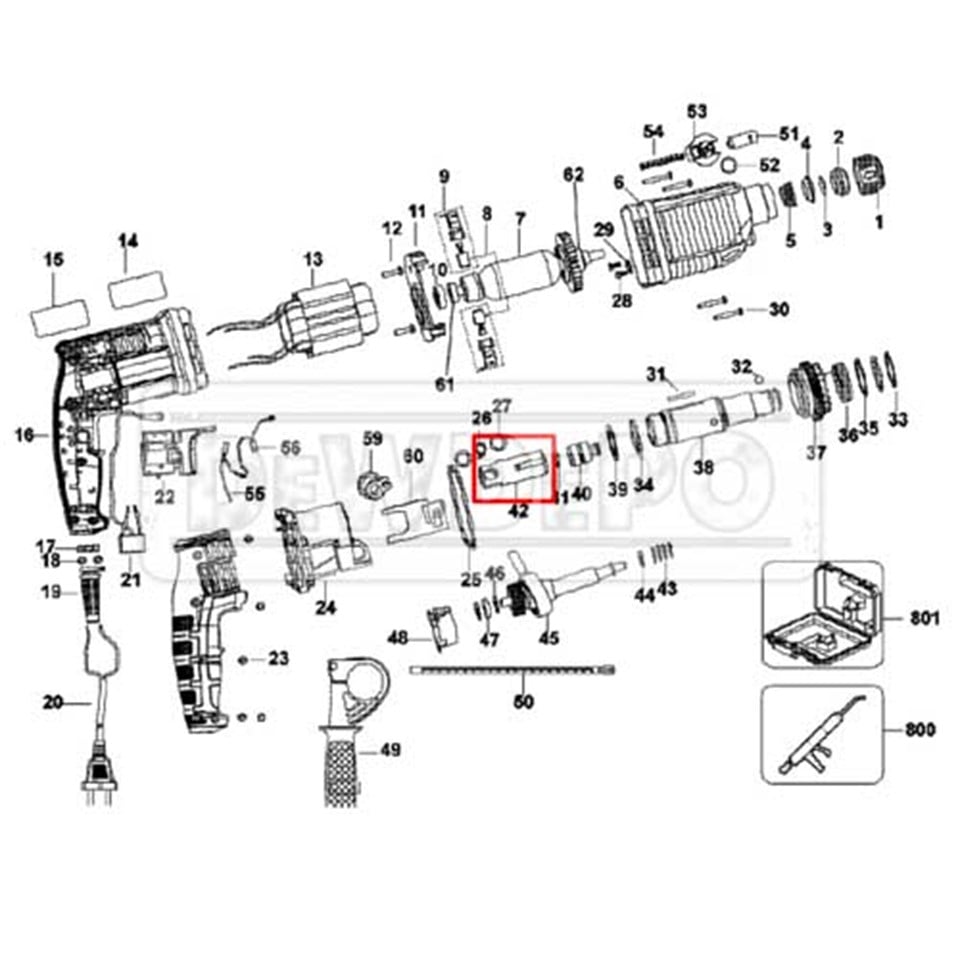 90549489 Stanley STHR223K Piston Kılıfı