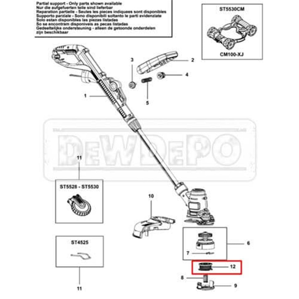 90564281N Black+Decker ST4525 Misina
