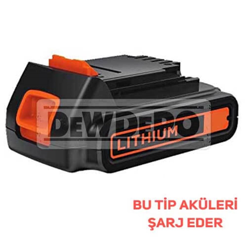 90590287-06 Black+Decker Lithuim Şarj Cihazı