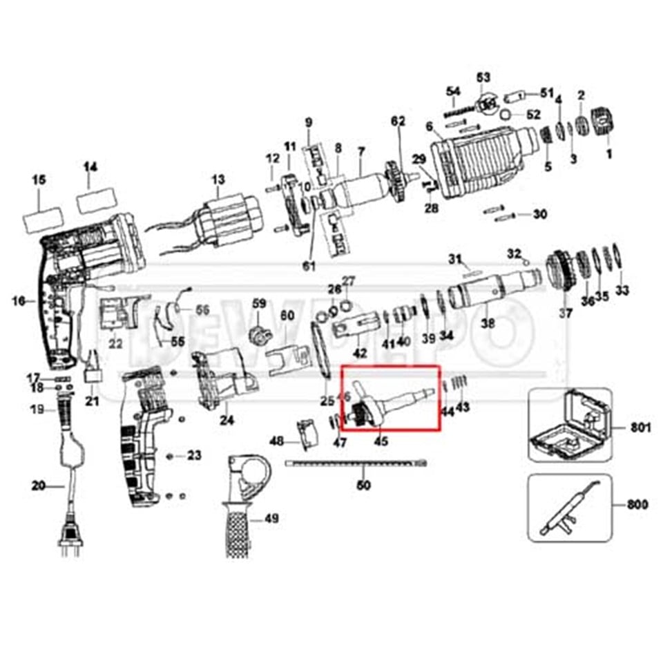 90595118 Stanley STHR223 Dişli Set