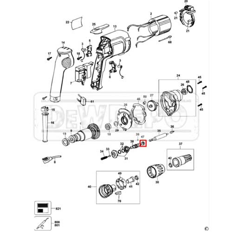 94518-00 Dewalt DW274 Bilye